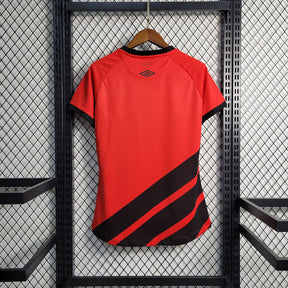 Camiseta 23∕24 Athletico Paranaense l  - Femenino - detalle de la manga