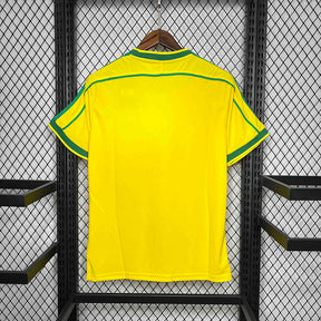 Camiseta Seleção Brasileira 1998 Reedição - vista frontal