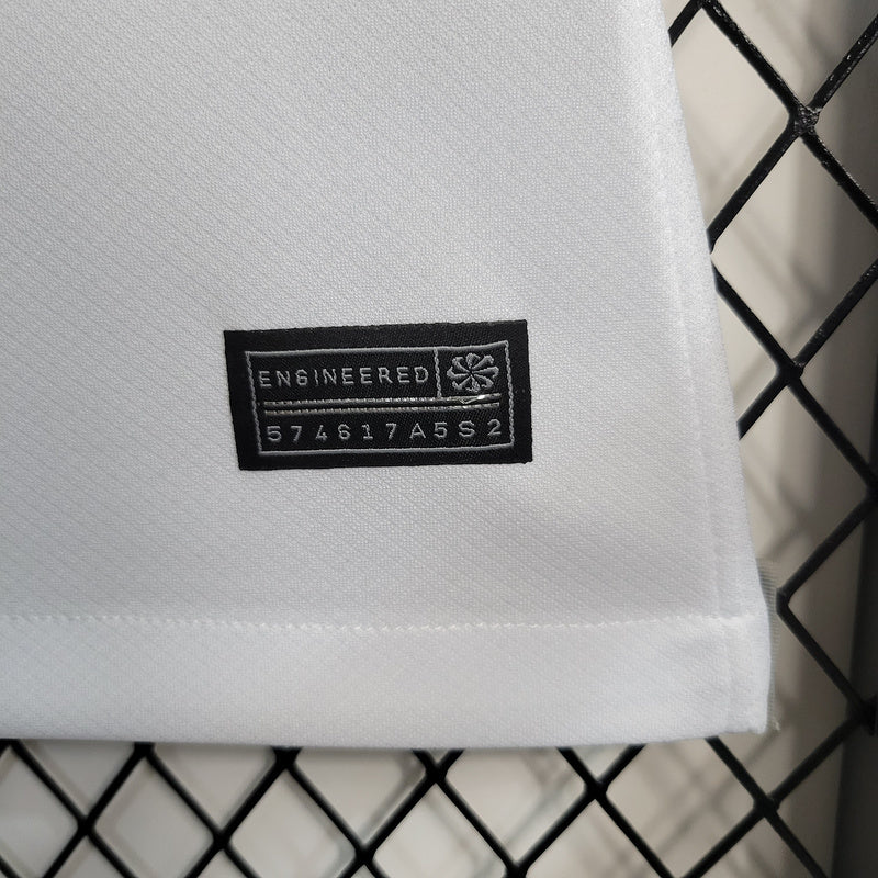 Camiseta 23∕24 Corinthians ll - Femenino - Branco - vista frontal