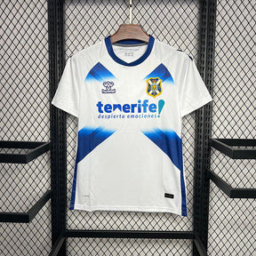 Camiseta CD Tenerife 24/25 - Home - Branco - vista trasera