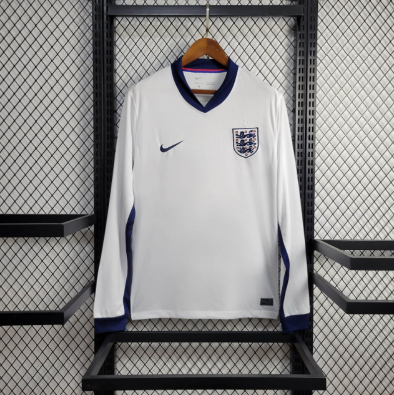 Camiseta 24∕25 Long sleeveSeleção da Inglaterra Branco - foto principal