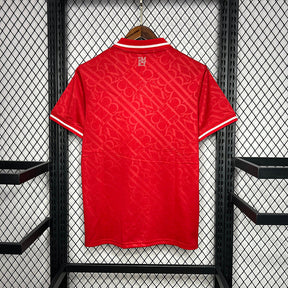 Camiseta Real Madrid Vermelha 24/25 - vista trasera