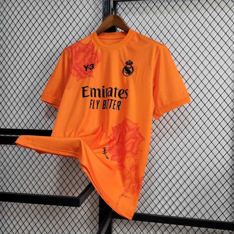 Camiseta Edição Especial Y-3 Real Madrid 24/25 - Laranja - foto principal