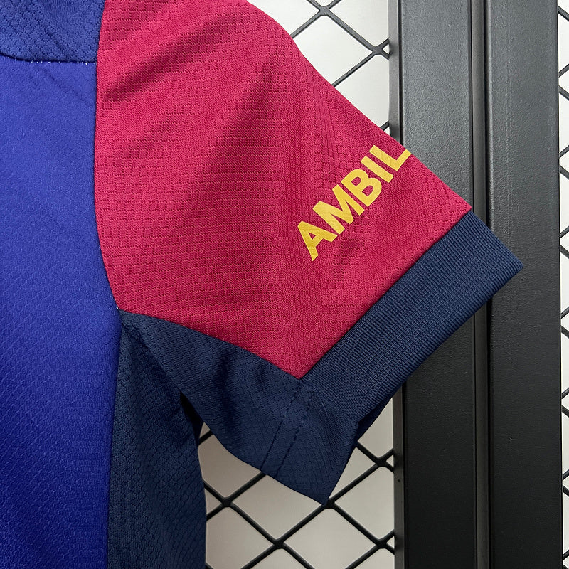 Kids Barcelona l 2024∕25 Cactus Jack - tejido y acabado