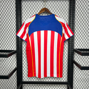 Camiseta Atletico Madrid 2004/2005 - Home Retro - tejido y acabado