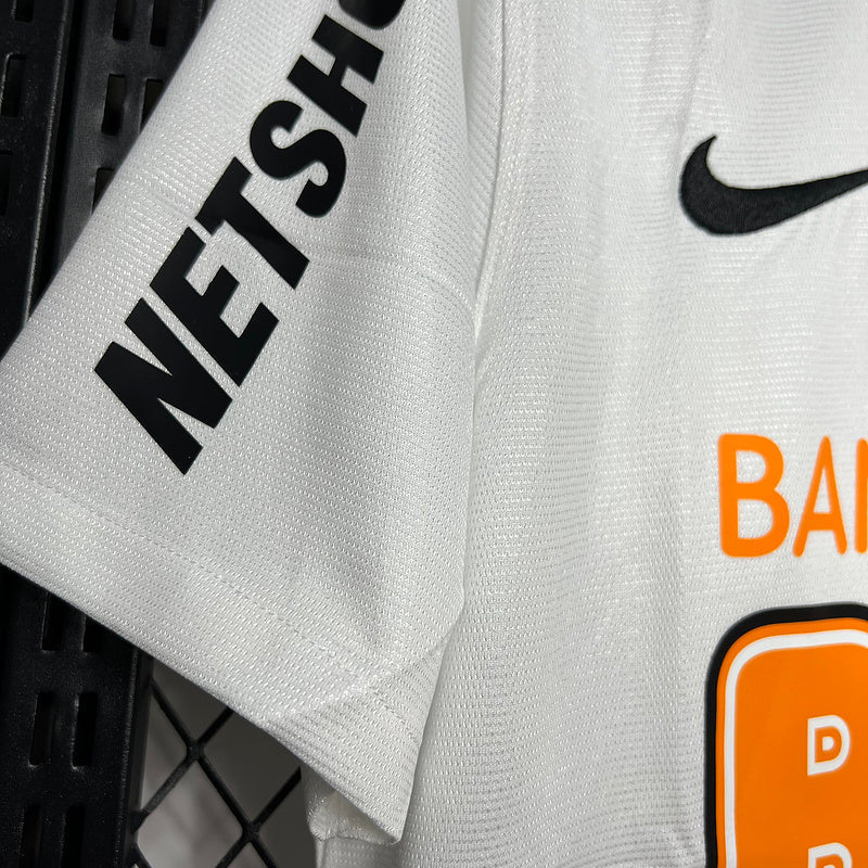 Camiseta do Santos Retro l - 2011/2012 - Branco - vista trasera