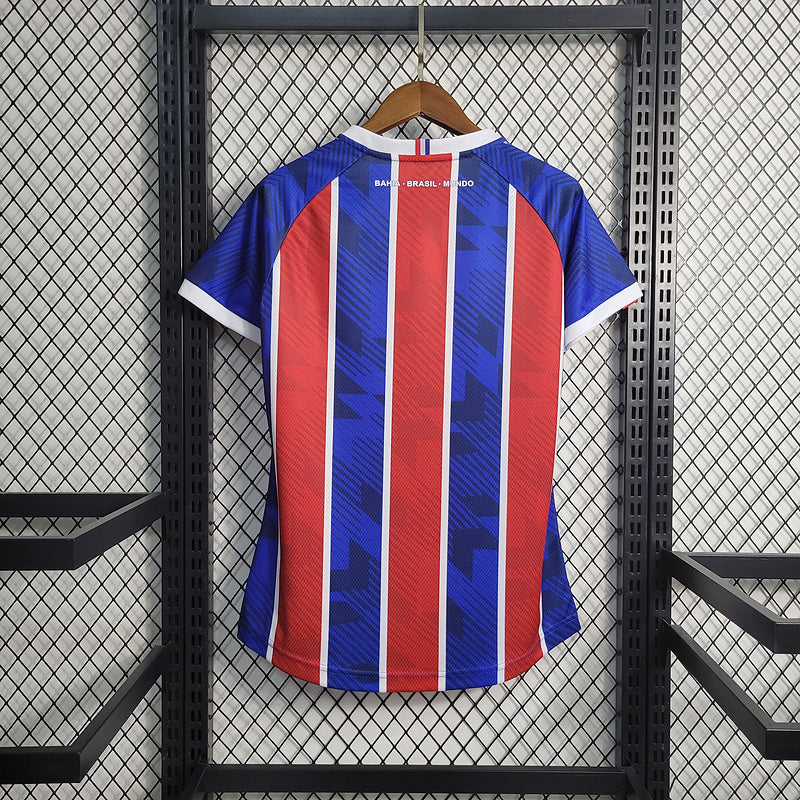Camiseta 23∕24 Bahia ll  - Femenino - detalle del cuello