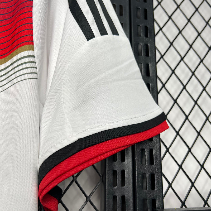 Camiseta Seleção Alemanha 2014 - Home - Retro - vista trasera
