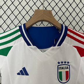 Kids Italia 24/25 Adidas - Branco - vista trasera