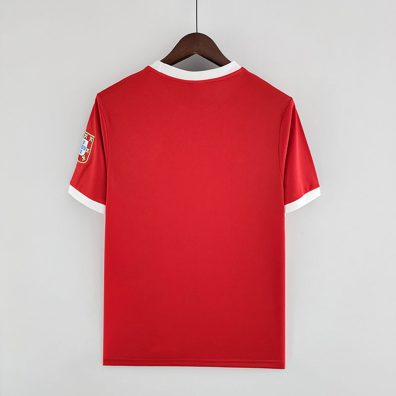 Camiseta Retro Benfica 73/74 - Vermelho - vista frontal