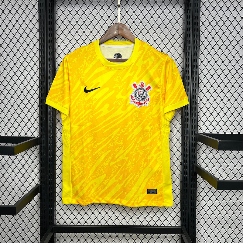 Camiseta 24/25 Corinthians Goleiro - Amarelo - foto principal
