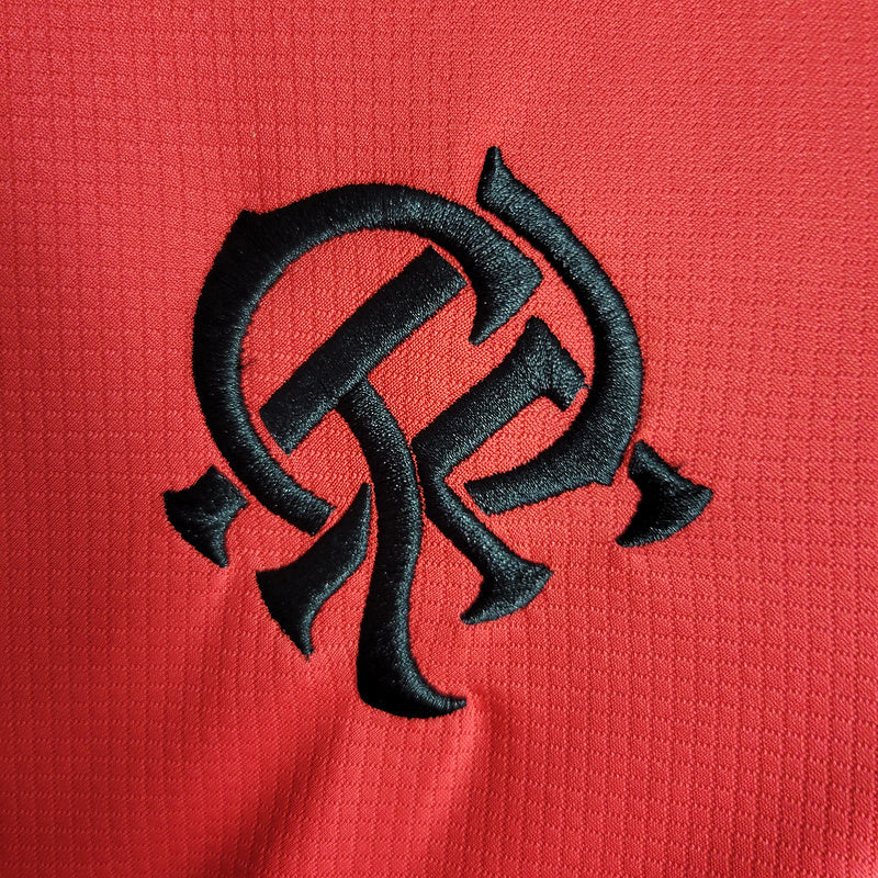 Kids Flamengo Treino 2023∕24 Vermelho - vista frontal