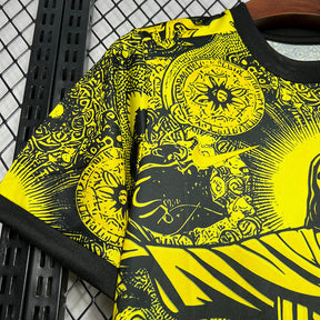 Camiseta 24∕25 Seleção Brasil Edição Especial Amarelo - tejido y acabado