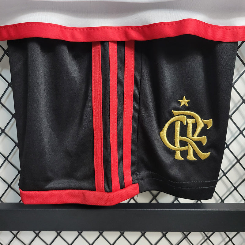 Kids Flamengo ll 2023∕24 Branco - vista frontal