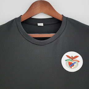Camiseta Retro Benfica 73/74 - Preto - vista frontal