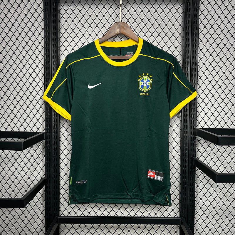 Camiseta Brasil Goleiro Retro 1997/98 Verde - foto principal