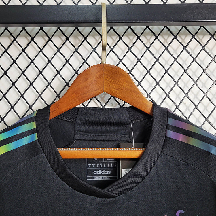 Camiseta 23∕24 Flamengo ll - Femenino - Preto - tejido y acabado