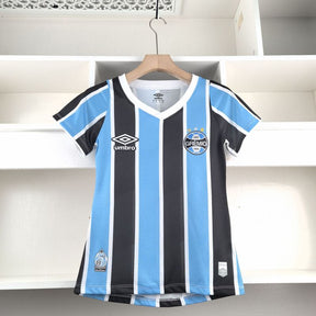 Camiseta Gremio Titular Feminina 24/25 - Preto e Azul - foto principal