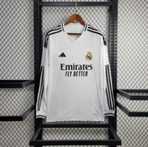Camiseta 24∕25 Long sleeveReal Madrid Branco - foto principal
