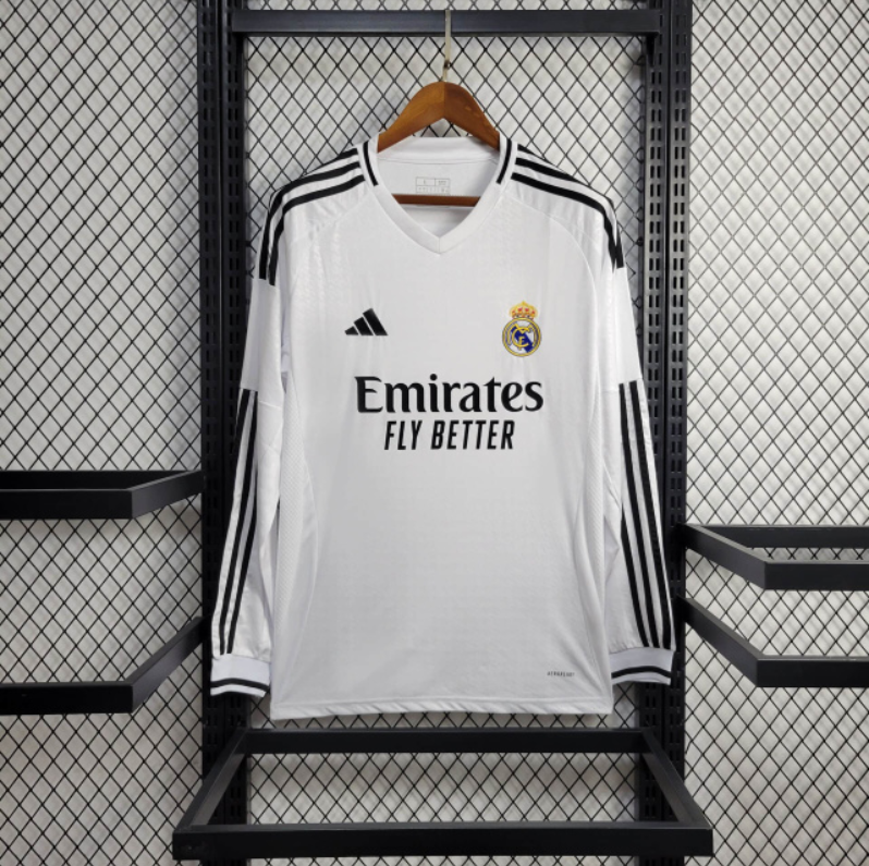 Camiseta 24∕25 Long sleeveReal Madrid Branco - foto principal