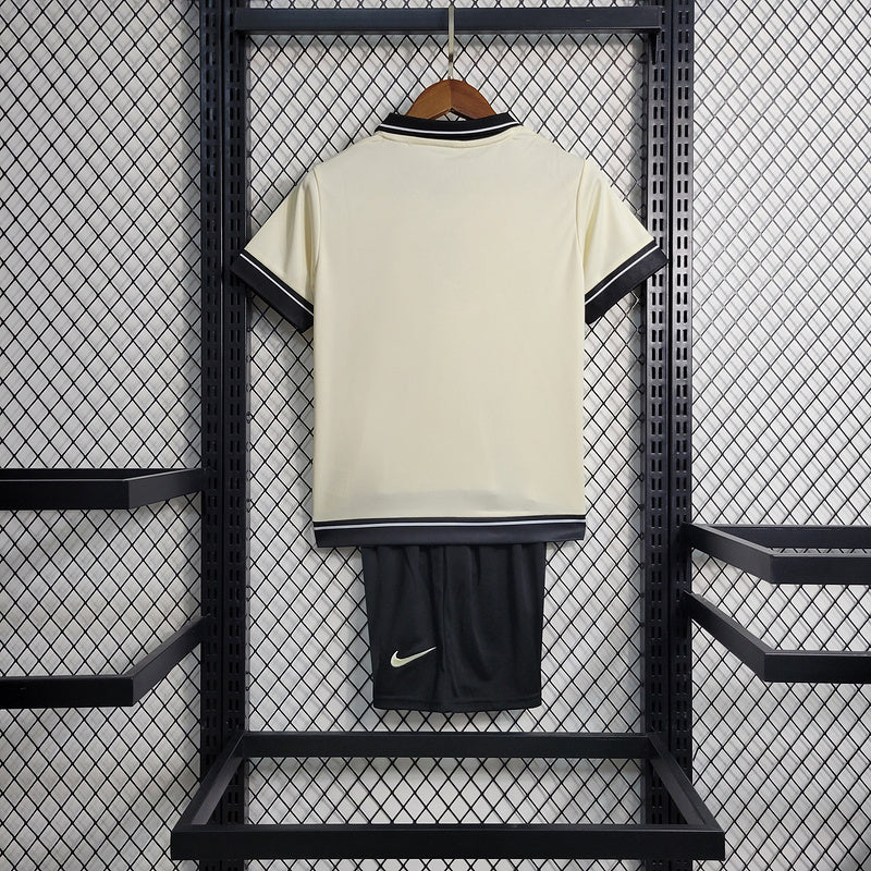 Kids Corinthians l 2023∕24 Preto-Branco - vista frontal