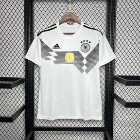 Camiseta Seleção Alemanha 2018 - Home - Retro - vista frontal