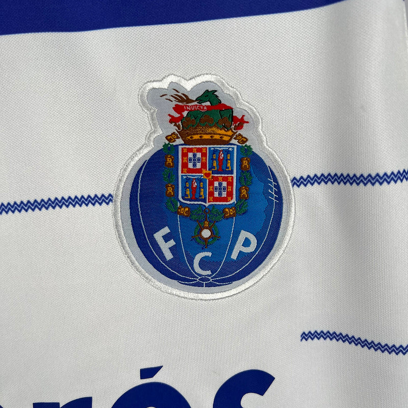 Camiseta Retro Porto 85/86 - Branco - vista frontal