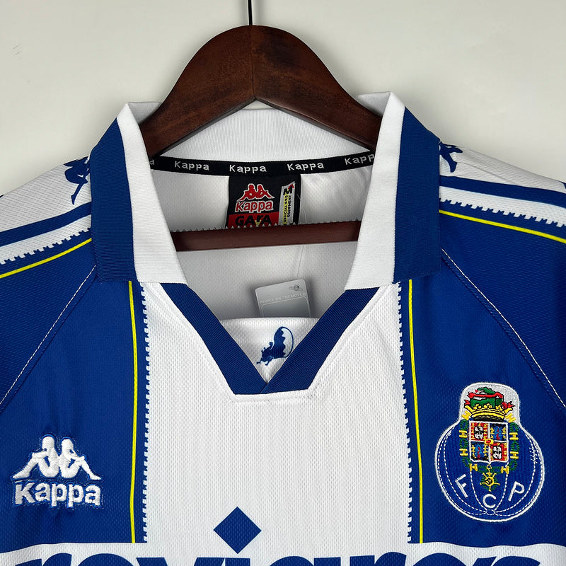 Camiseta Retro Porto 97/99 - Azul - vista frontal