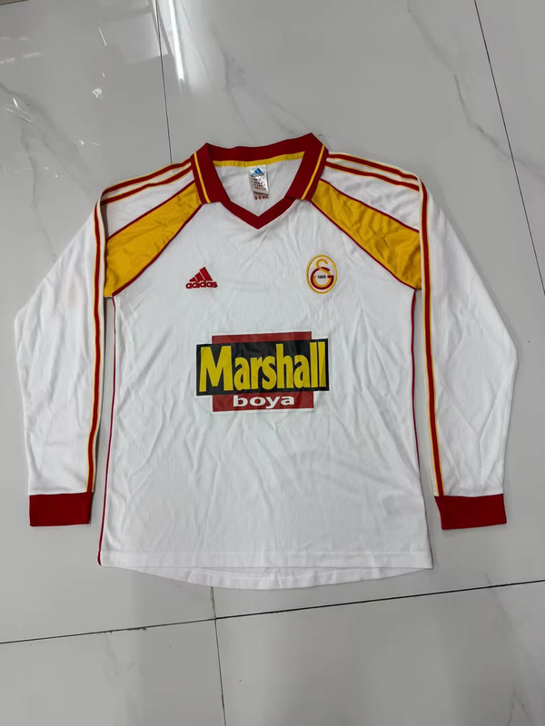 Camiseta Galatasaray 99/00  Long Sleeve - Away Retro - vista frontal