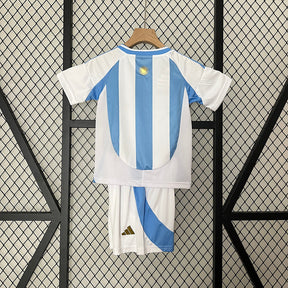 Kids Argentina 24/25 Adidas - Azul - detalle de la manga