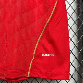 Camiseta Liverpool l Retro 2010 - tejido y acabado