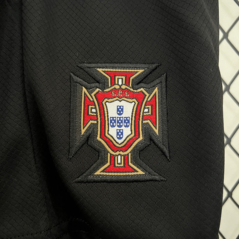 Kids Portugal Away 24/25 Nike - tejido y acabado