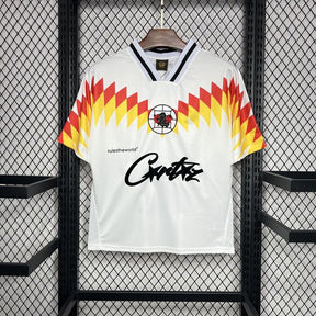 Camiseta Clube America Retro 1995 - tejido y acabado
