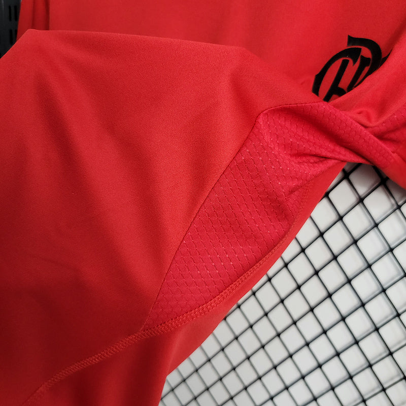 Camiseta 23∕24 Flamengo Treino - Femenino - Vermelho - foto principal