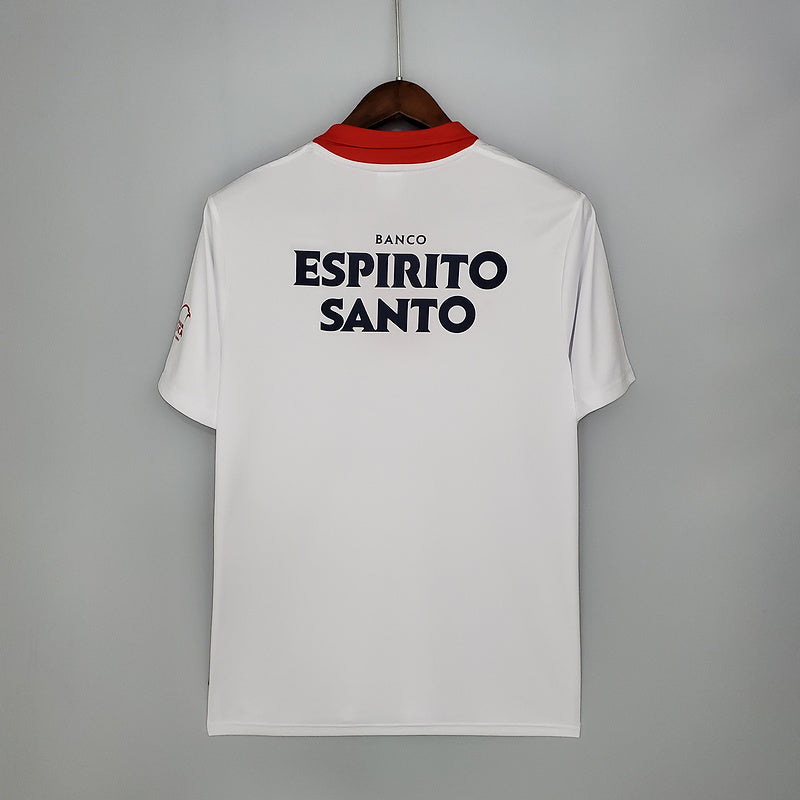 Camiseta Retro Benfica 04/05 - Branco - vista frontal