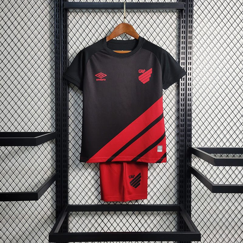 Kids Athletico Paranaense ll 2023∕24 Preto-Vermelho - foto principal