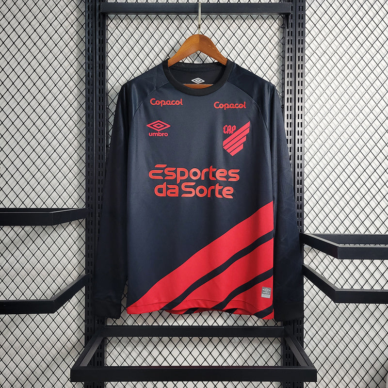 Camiseta 23∕24 Manga longa Athletico Paranaense ll - Vermelha - foto principal