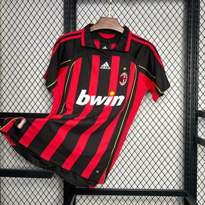 Camiseta Milan l Retro 2006/07 - detalle de la manga