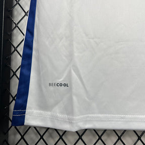 Camiseta CD Tenerife 24/25 - Home - Branco - tejido y acabado