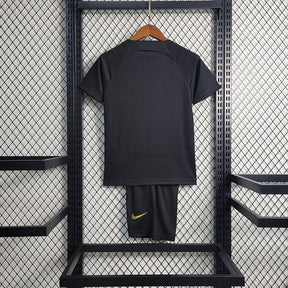 Kids Corinthians Training2023∕24 Preto - vista frontal