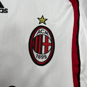 Camiseta Milan ll Retro 2006/07 - vista trasera