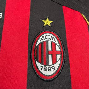 Camiseta Milan l Retro 2006/07 - tejido y acabado