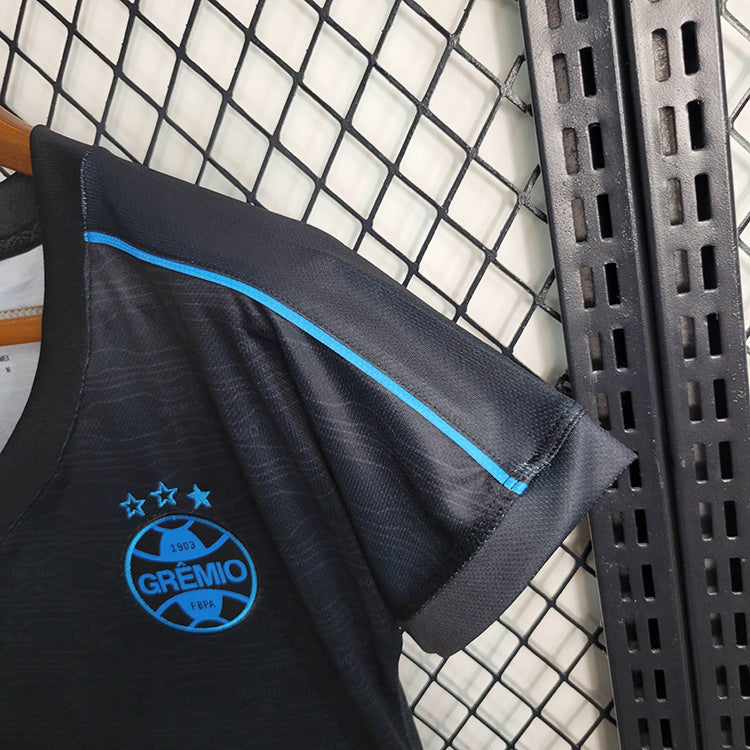 Camiseta 23∕24 Gremio ll - Femenino - Preto - detalle de la manga