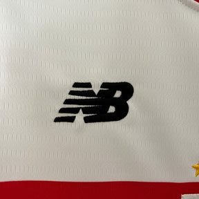 Camiseta Feminina do São Paulo Home I 24/25 - Branco - foto principal