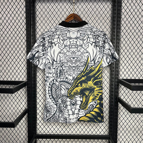 Camiseta 24/25  Real Madrid Edição Especial - Branco - tejido y acabado