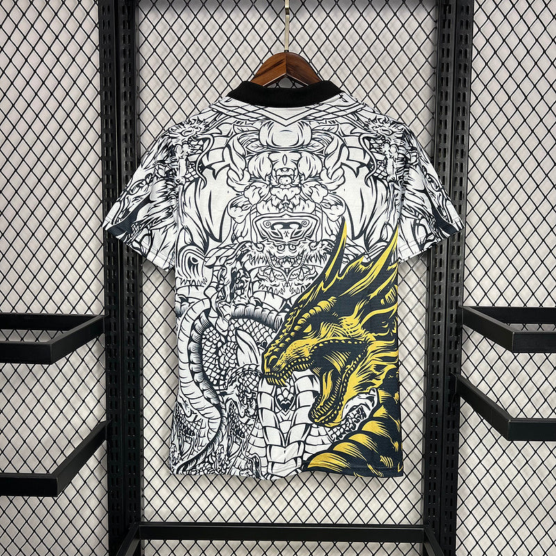 Camiseta 24/25  Real Madrid Edição Especial - Branco - tejido y acabado