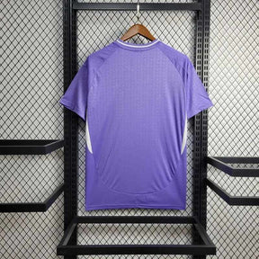 Camiseta 24∕25 Real Madrid Roxa - vista frontal