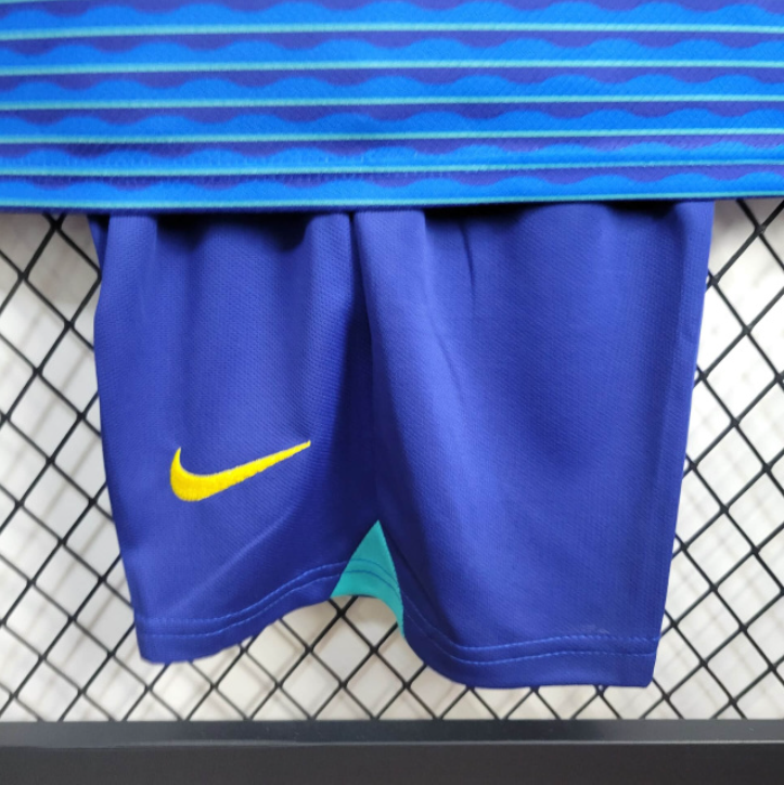 Kids Seleção Brasil ll 24/25 Listrada - vista frontal