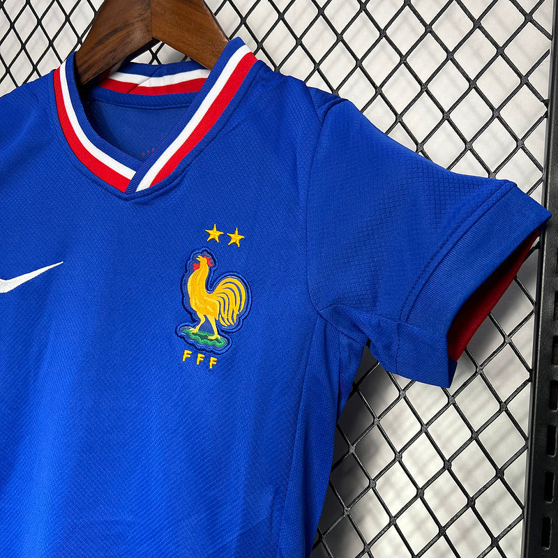 Kids Seleção da França l 2024∕25 - vista frontal