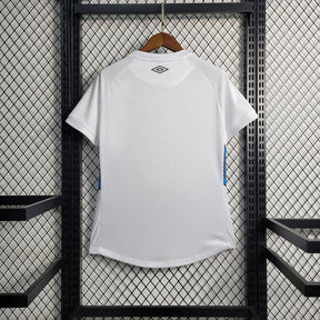Camiseta 23∕24 Gremio ll - Femenino - Branco - detalle del cuello